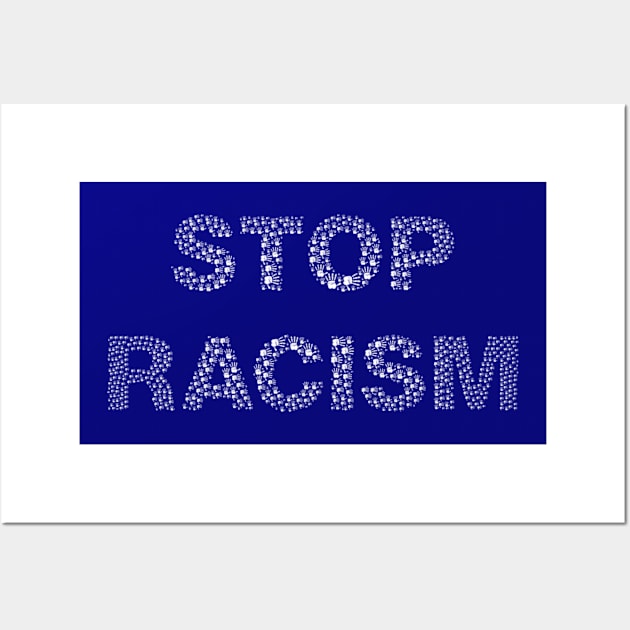 Stop Racism Wall Art by screamingfool